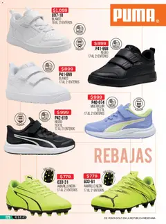 Vista previa de Cklass catálogo Rebajas de campeonato calzado, nuevo folleto de la tienda, válido en México a partir del 01.06.2026 | Página: 412 | Productos: Cinta