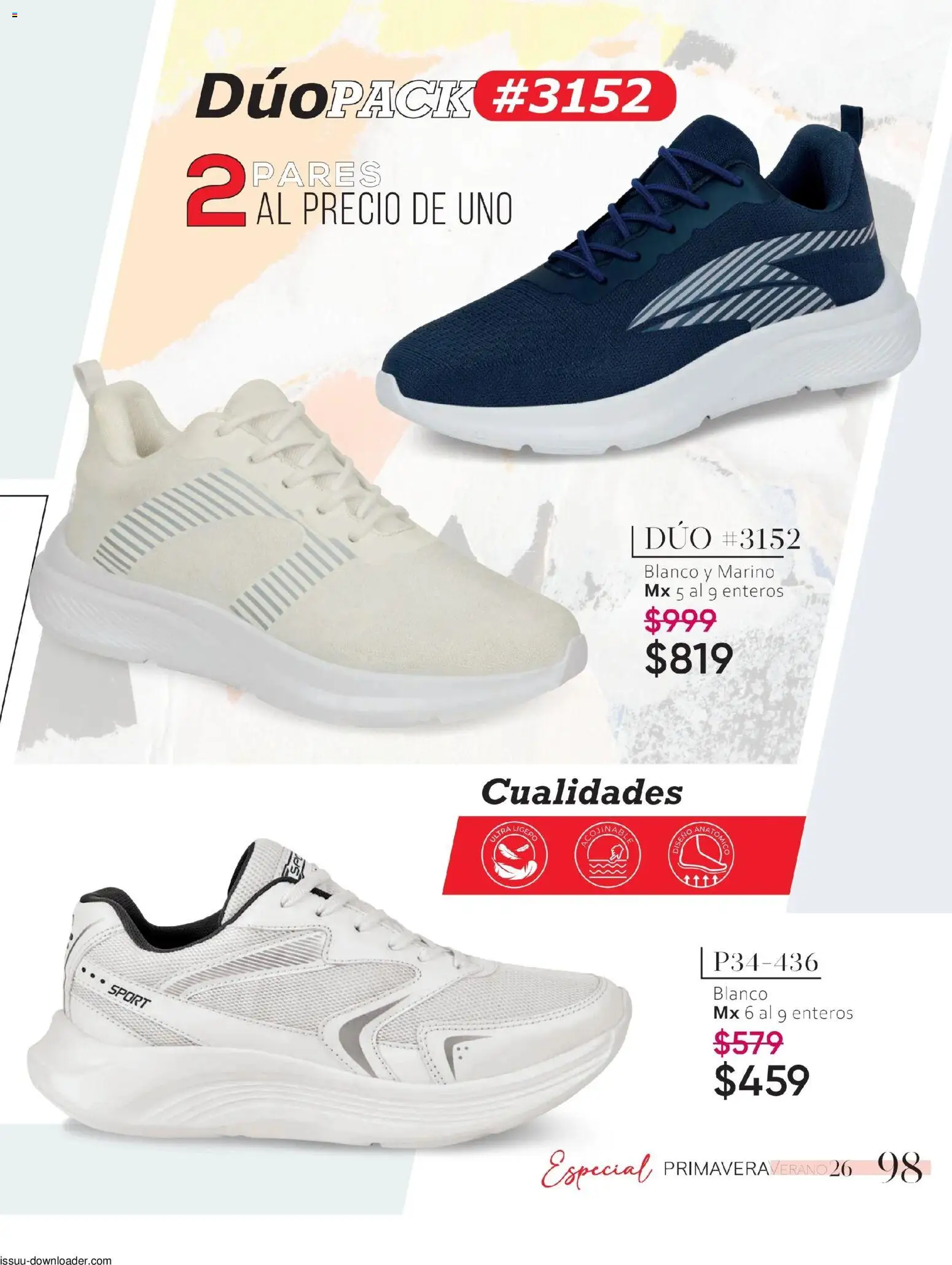 Nuevas ofertas de Cklass válidas en toda la República Mexicana desde el 26/01/2026. ¡Encuentra las mejores ofertas en Cklass catálogo Especial Calzado! | Página: 99