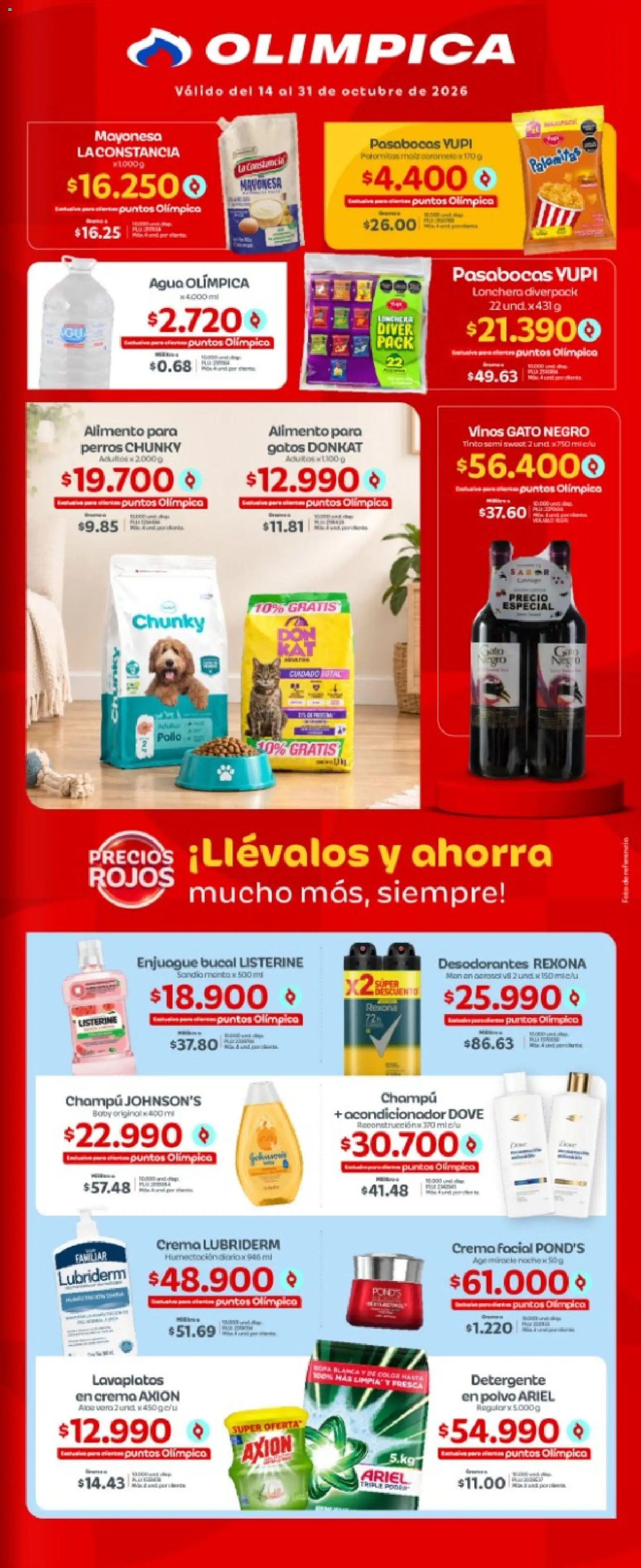Olímpica revista - valida desde el 14/10/2026 | Página: 3