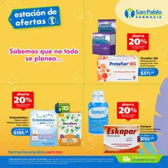 Vista previa de Farmacia San Pablo catálogo Estación de ofertas, nuevo folleto de la tienda, válido en México a partir del 28/06/2026