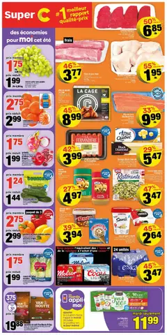 Preview of Super C weekly flyer / circulaire from shop Super C valid from Jul 23, 2026