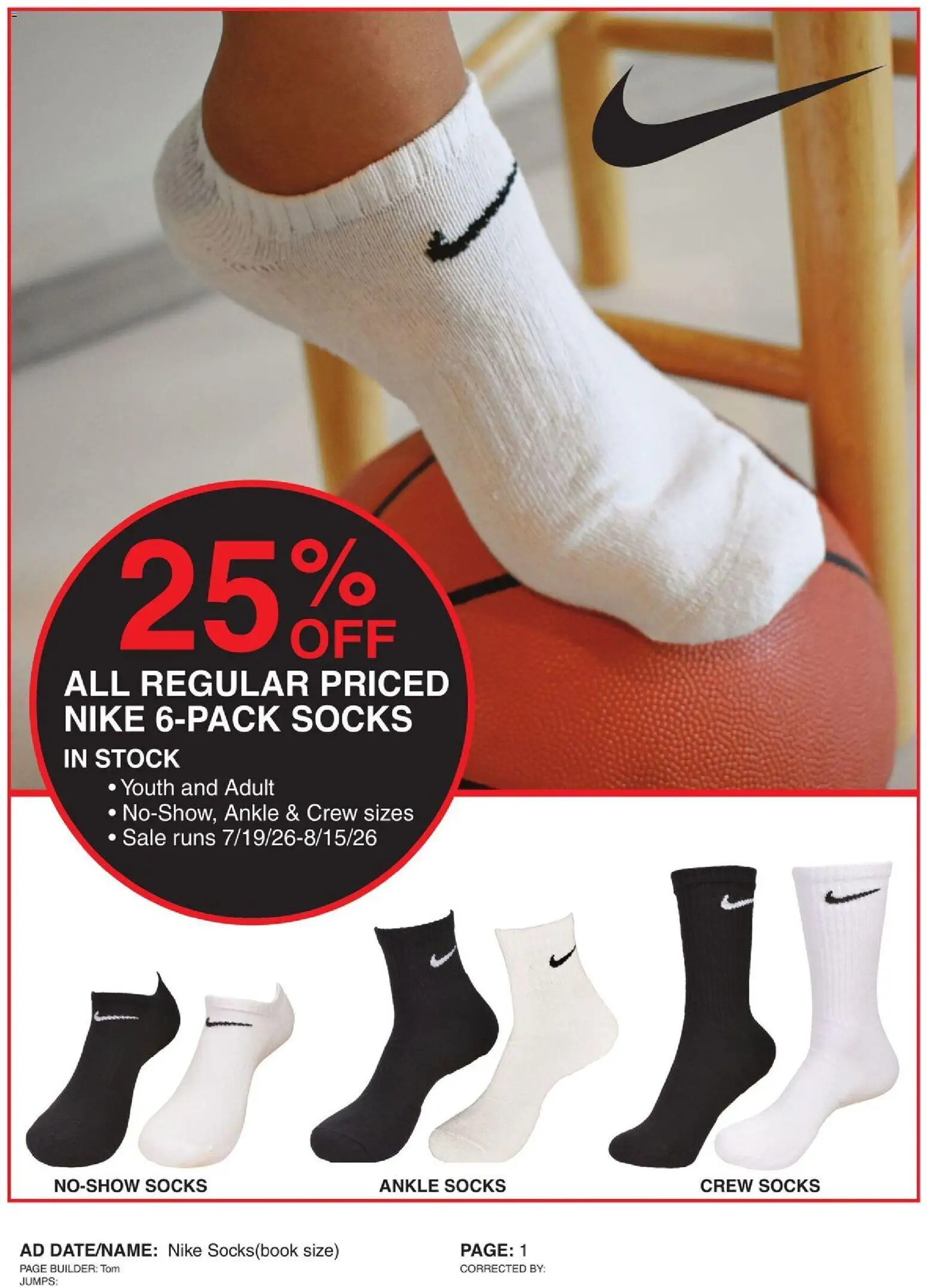 Dunham's Sports Weekly Ad - valid from 07/18/2026 | Page: 2 | Products: Socks