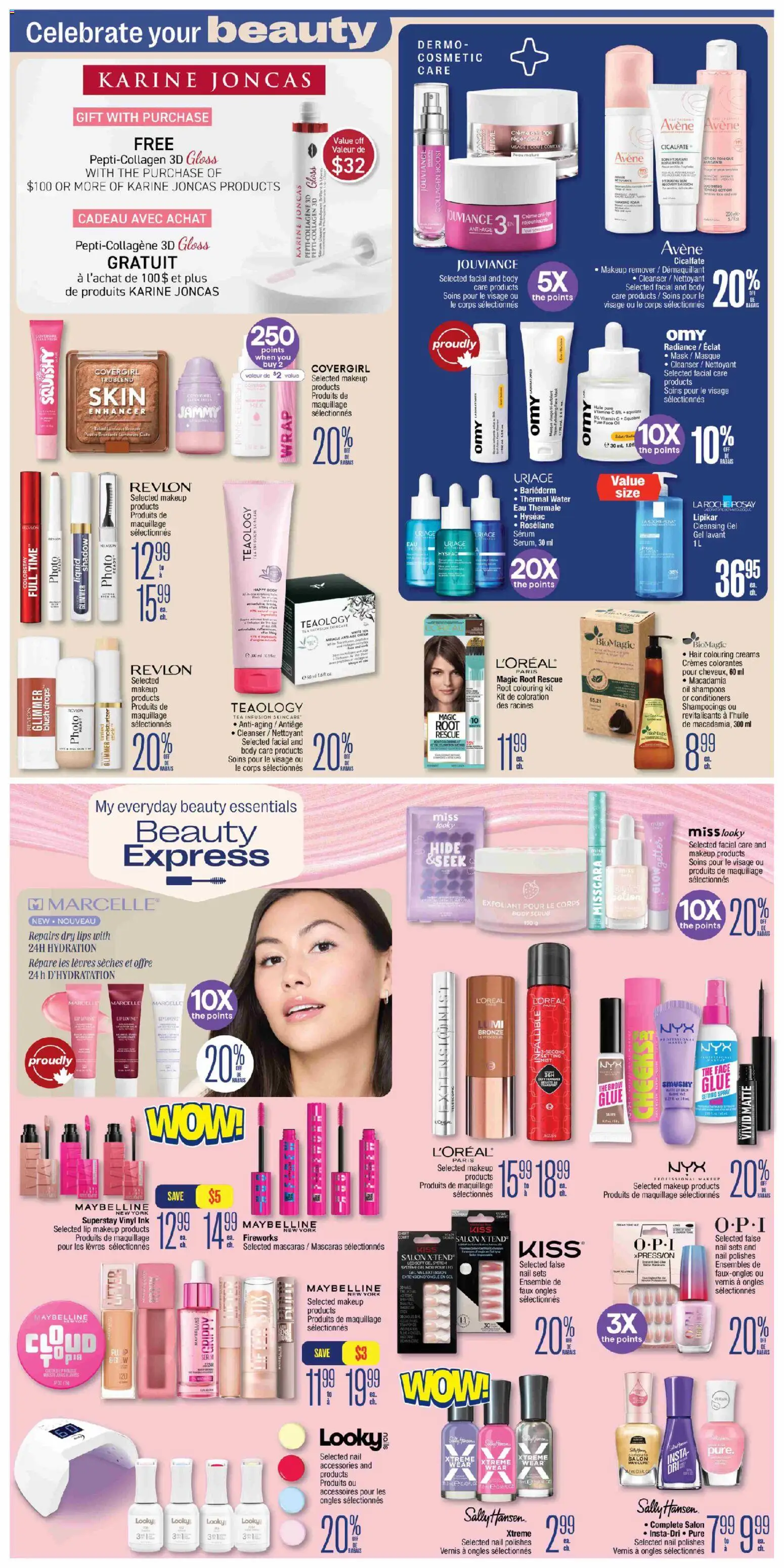 Jean Coutu flyer valid from Jul 23, 2026 | Page: 6 | Products: Cream, Mask, Face mask, Oil