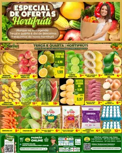 Supermercado Padrão ofertas Hortifruti - Pré-Visualização do folheto da loja Supermercado Padrão, válido de 14/07/2026
