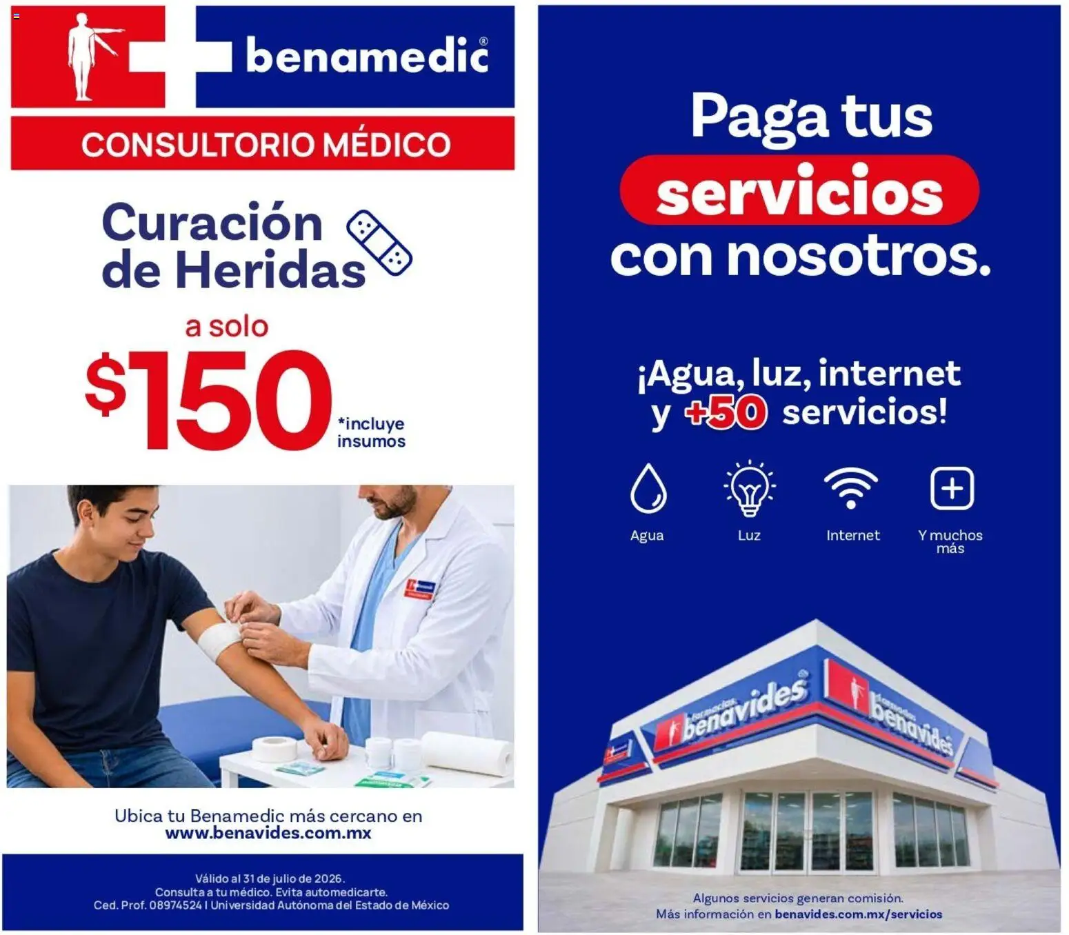 Nuevas ofertas de Farmacia Benavides válidas en toda la República Mexicana desde el 01/07/2026. ¡Encuentra las mejores ofertas en Farmacia Benavides catálogo! | Página: 23