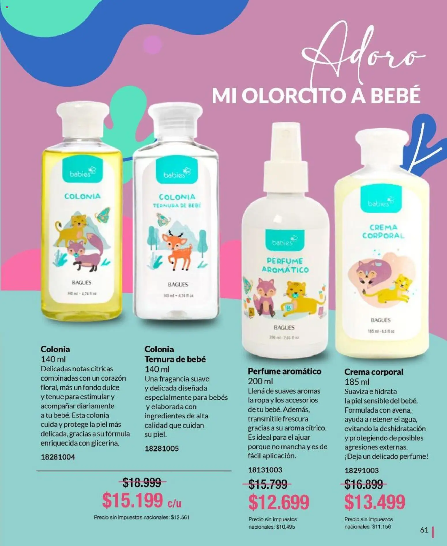 Bagués catálogo │ válido desde el 21/09/2026 | Página: 61 | Productos: Perfume, Ingredientes, Ropa, Crema