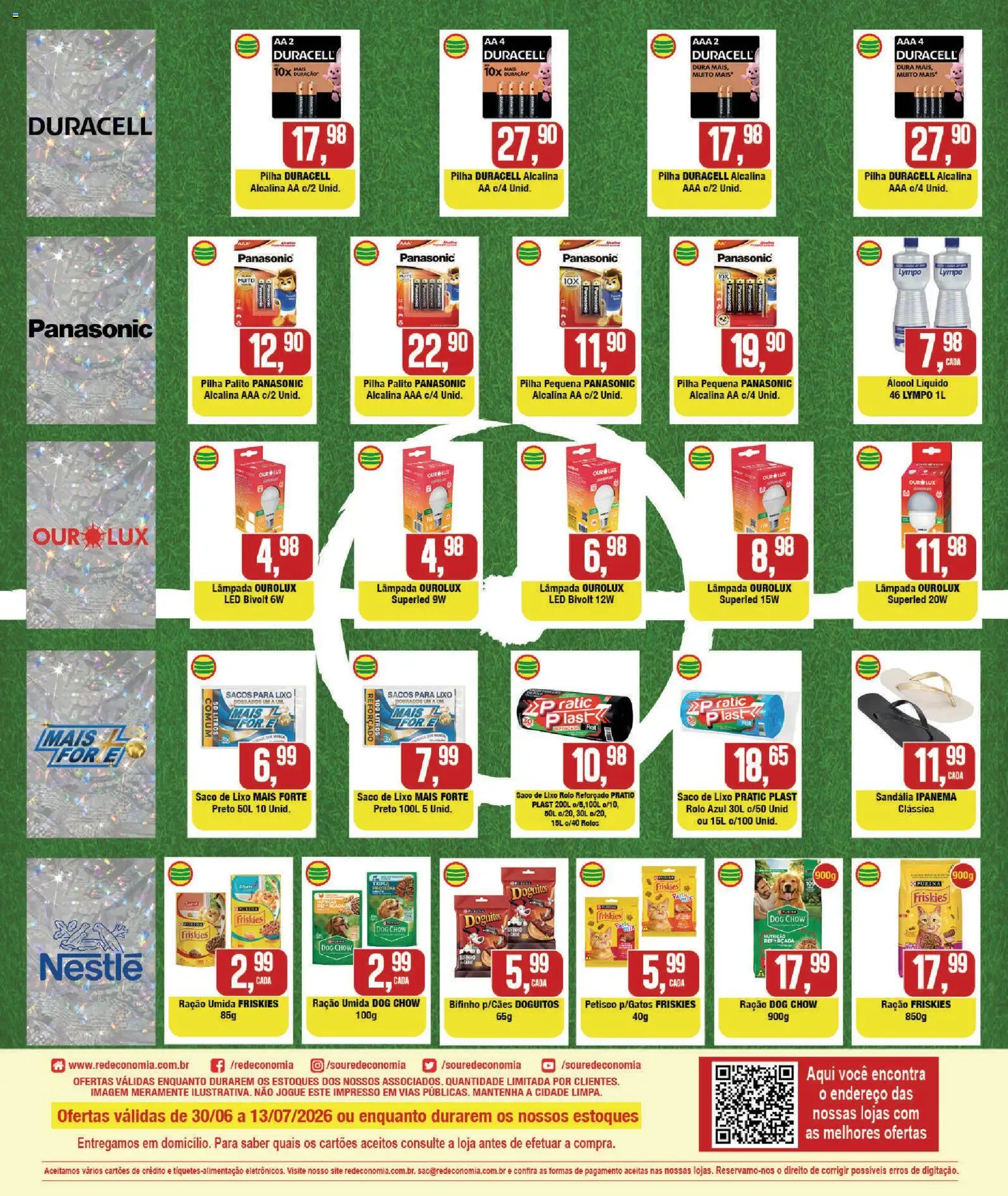 RedEconomia Folheto - válido de 13/07/2026 | Página: 26 | Produtos: Lâmpada, Rolo