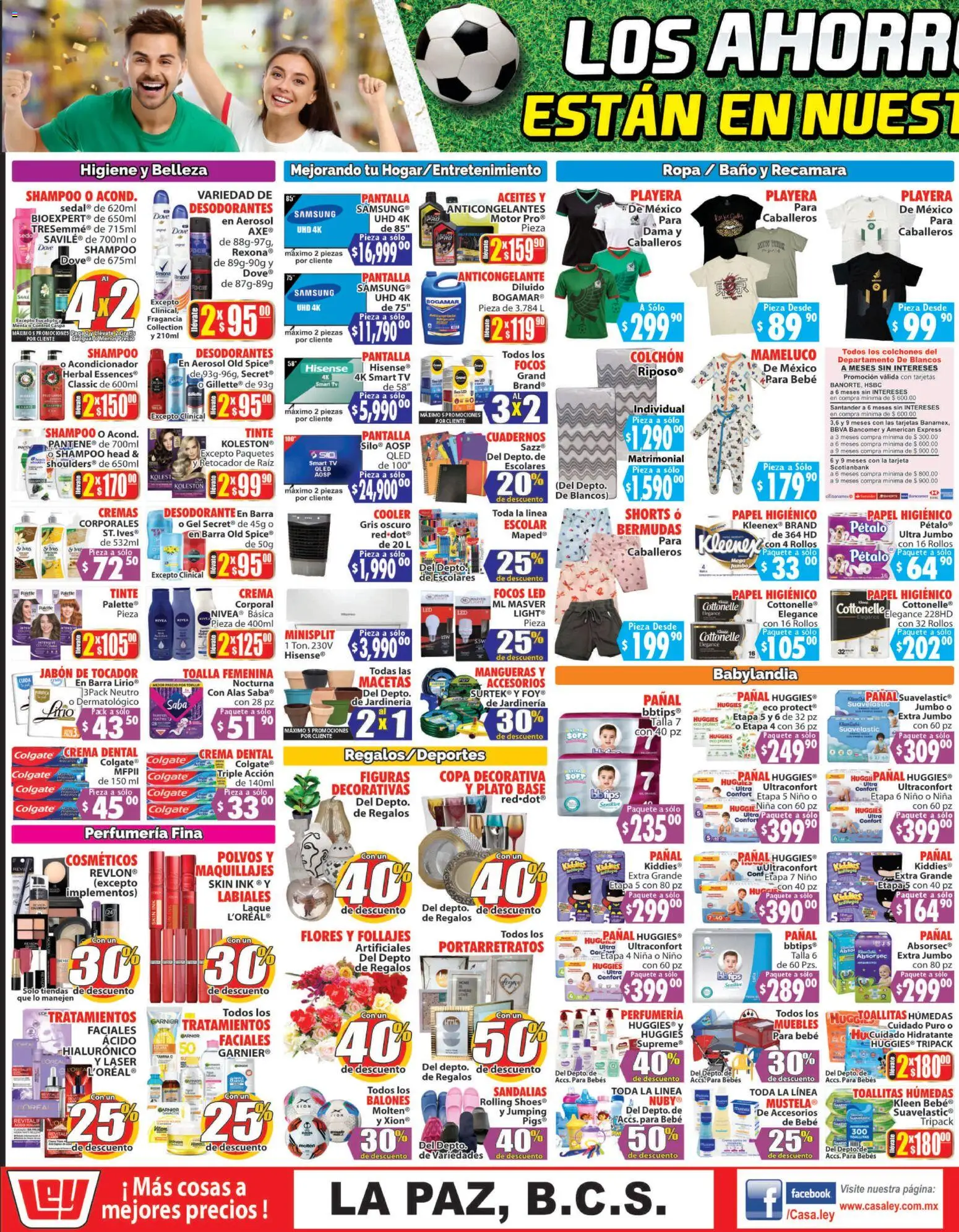 Nuevas ofertas de Casa Ley válidas en toda la República Mexicana desde el 06.06.2026. ¡Encuentra las mejores ofertas en Casa Ley folleto Autoservicio La Paz, BCS! | Página: 3 | Productos: Desodorante, Barra, Acondicionador, Jabón