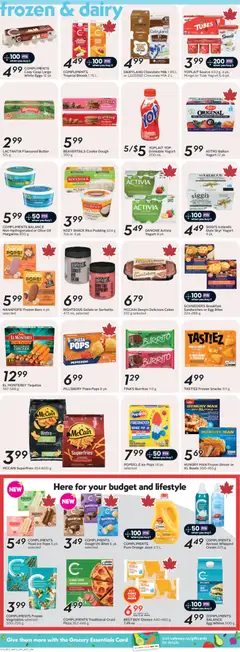 Preview of Safeway weekly flyer / circulaire from shop Safeway valid from 30.04.2026 | Page: 11 | Products: Rice, Cream, Pizza, Juice
