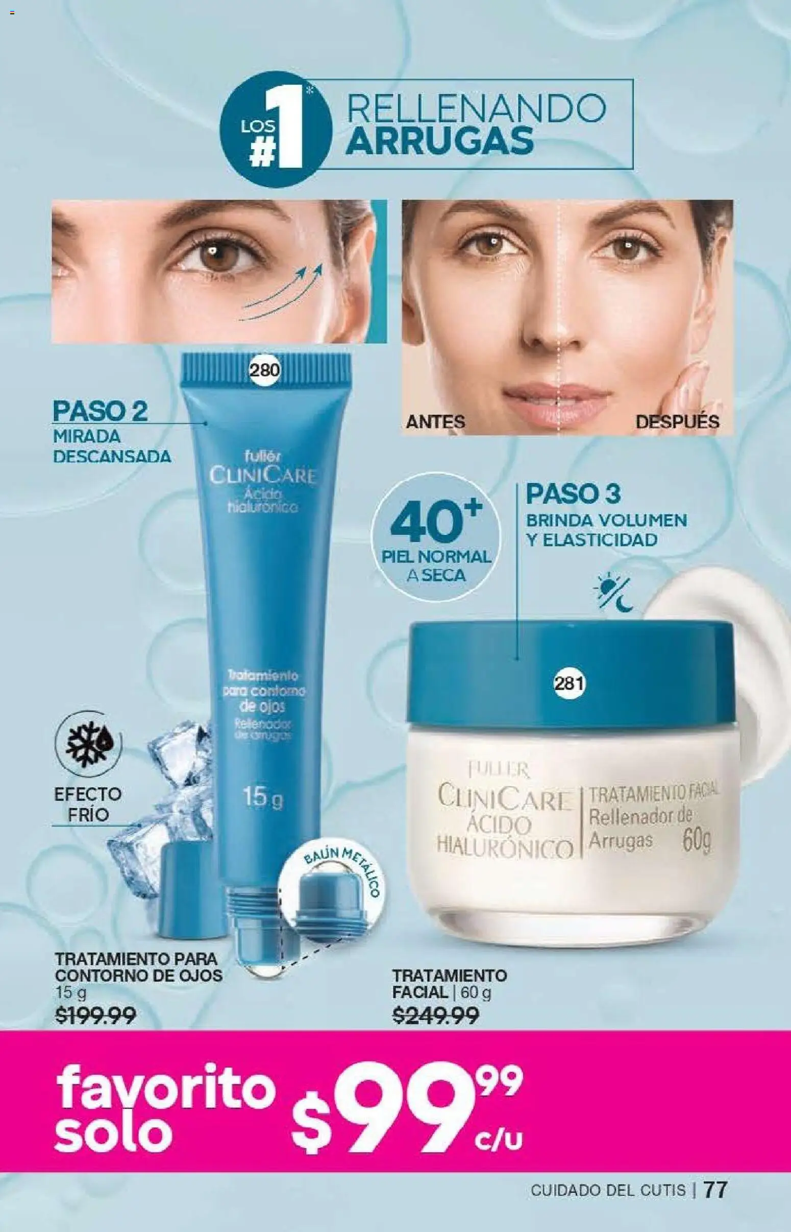 Nuevas ofertas de Fuller válidas en toda la República Mexicana desde el 13.05.2026. ¡Encuentra las mejores ofertas en Fuller campaña 3 2026! | Página: 75 | Productos: Contorno de ojos, Contorno