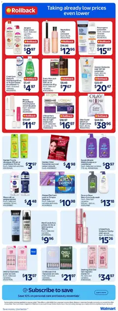 Preview of Walmart weekly flyer from shop Walmart valid from 30.04.2026 | Page: 17 | Products: Concealer, Body wash, Antiperspirant, Toothpaste