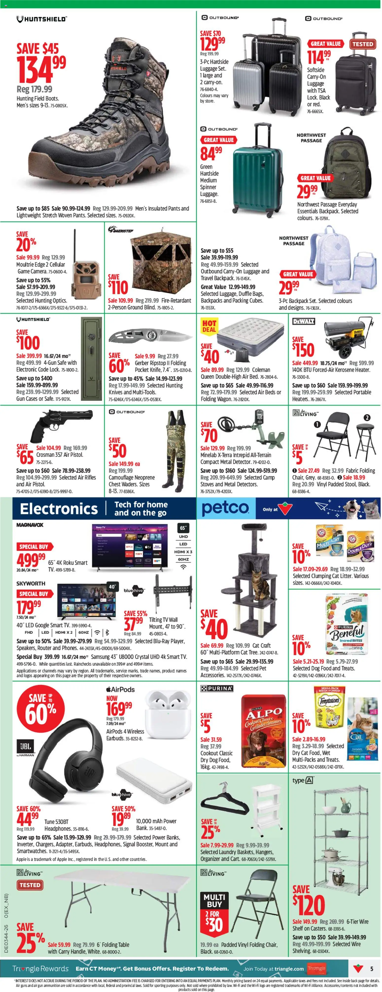 Canadian Tire flyer valid from Oct 29, 2026 | Page: 5