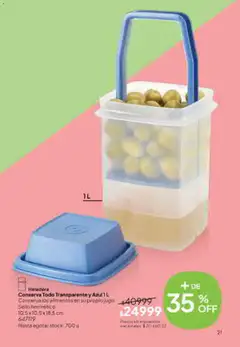 Vista previa Tupperware Folleto válido desde el 01/07/2026 | Página: 22 | Productos: Heladera