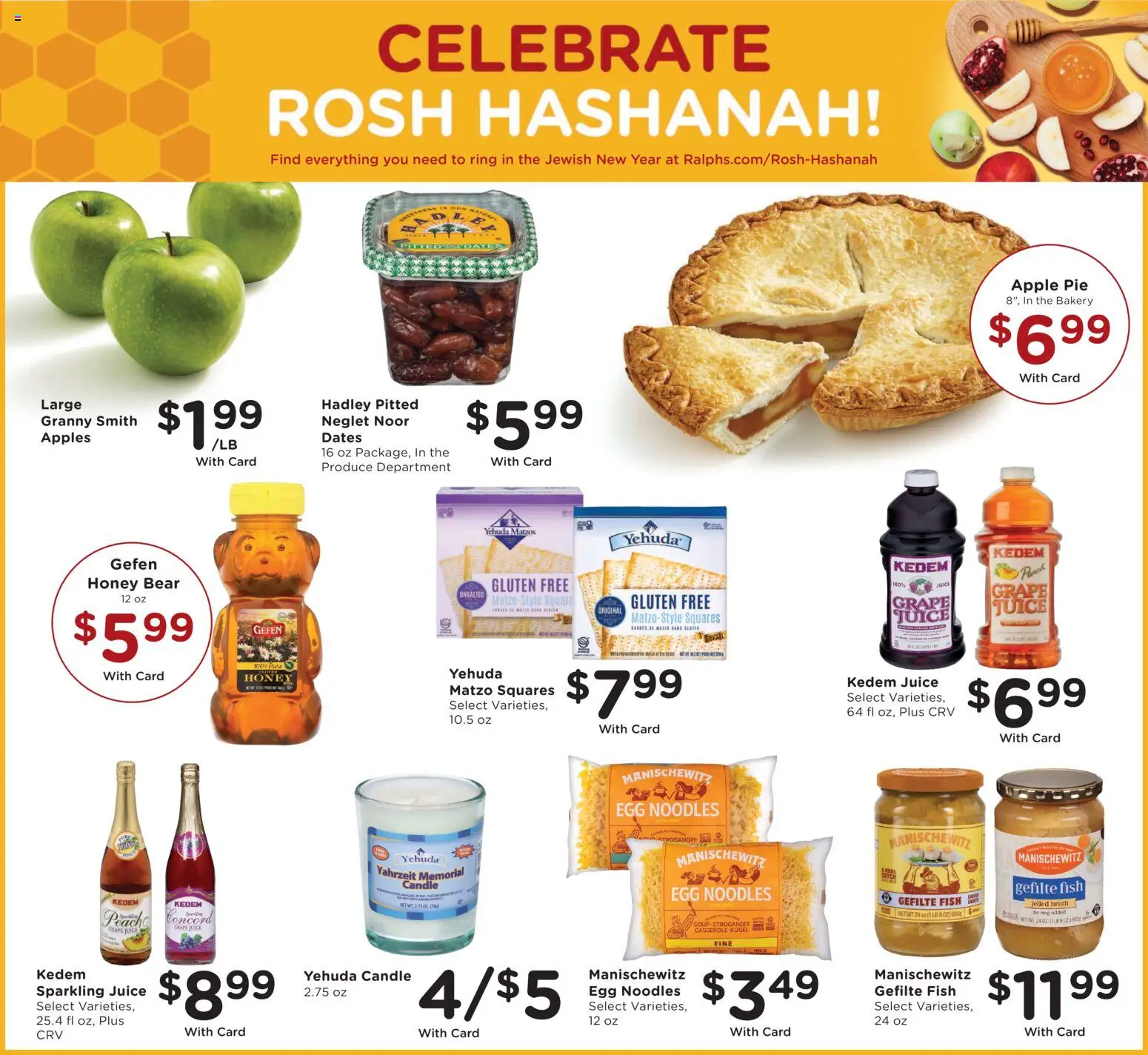 Ralphs Weekly Ad - valid from 08/26/2026 | Page: 15 | Products: Honey, Juice, Apples, Fish