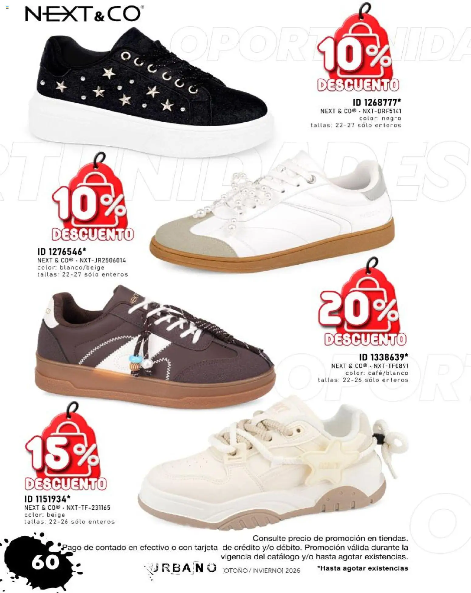 Nuevas ofertas de Price Shoes válidas en toda la República Mexicana desde el 15/10/2026. ¡Encuentra las mejores ofertas en Price Shoes catálogo Urbano! | Página: 58
