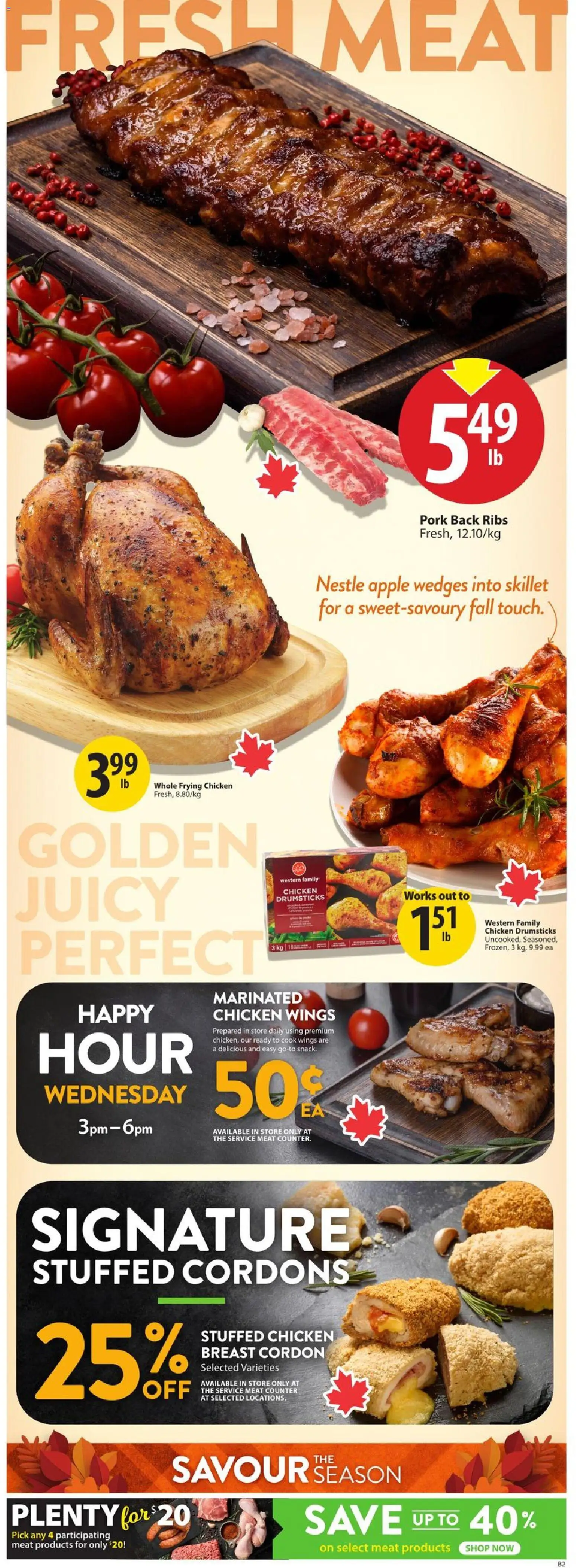 Save on foods flyer valid from Sep 24, 2026 | Page: 6
