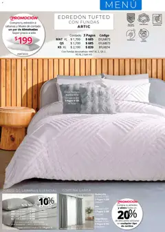 Vista previa de Colchas Concord catálogo, nuevo folleto de la tienda, válido en México a partir del 01.05.2026 | Página: 36