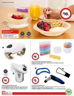 Preview of Coles Best Buys - Better Living - valid from 24.04.2026 | Page: 7 | Products: Can opener, Microwave, Dishwasher, Tools