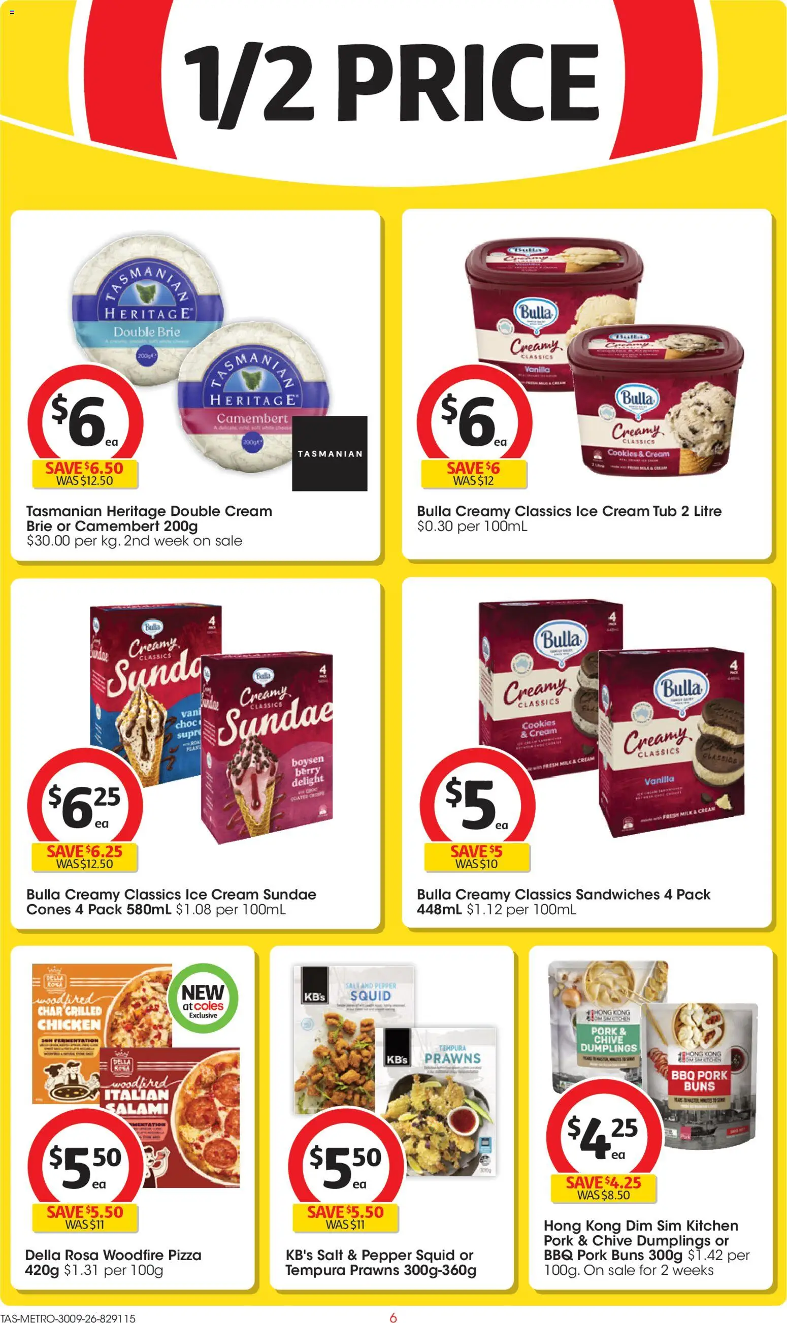 Coles catalogue - valid from 30/09/2026 | Page: 6 | Products: Wood, Salt, Ice, Vanilla