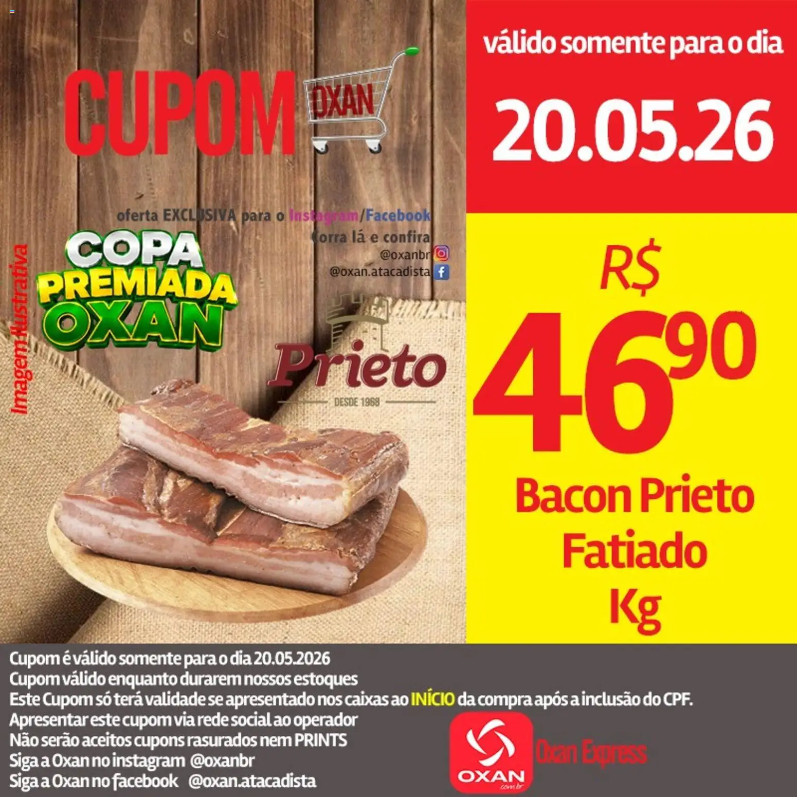 Oxan Atacadista Folheto - válido de 20.05.2026 | Página: 1 | Produtos: Copa