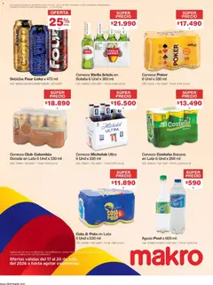 Makro catálogo -  Vista previa de la revista de la tienda Makro valido desde el 17/07/2026 | Página: 3 | Productos: Botella, Tintura, Cerveza