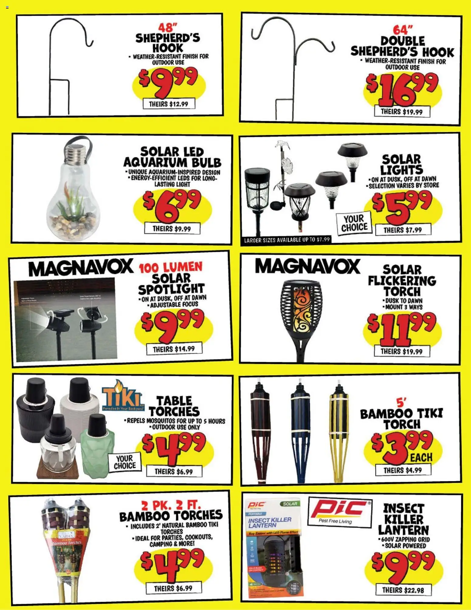 Ollie's Ad - valid from 09.06.2026 | Page: 3 | Products: Table, Hook