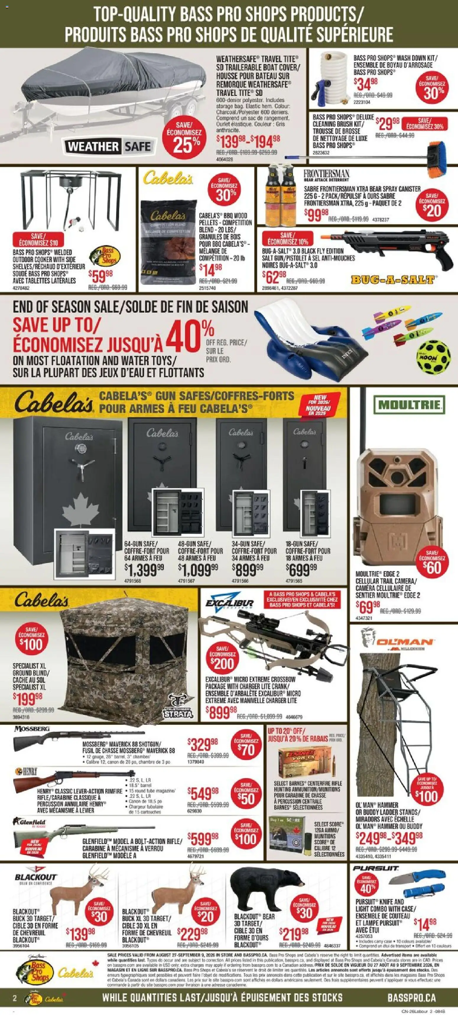 Cabelas flyer valid from Aug 27, 2026 | Page: 2