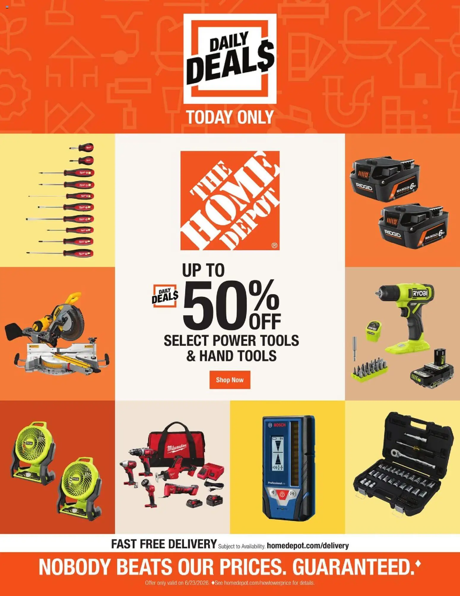 Home Depot Ad - valid from 06/23/2026 | Page: 1