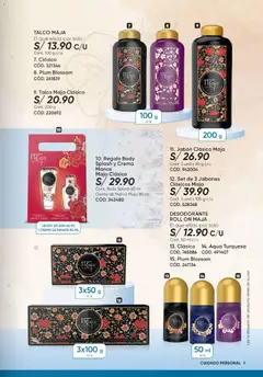 Vista previa de folleto Azzorti plus catálogo - Campaña 16 de la Azzorti válido desde 21/09/2026 | Página: 9 | Productos: Crema de manos, Jabón, Desodorante, Crema
