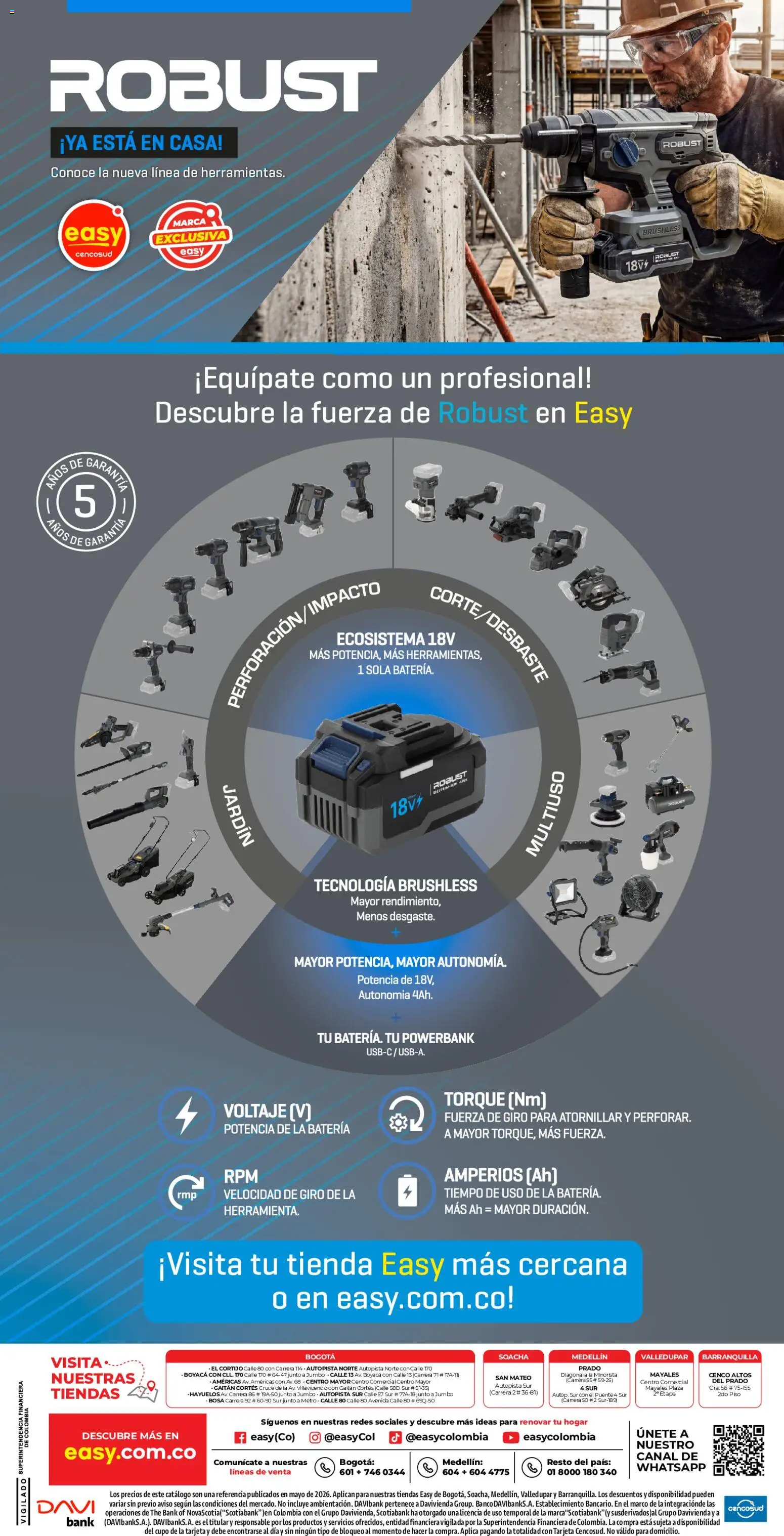 Easy revista - valida desde el 06.05.2026 | Página: 12 | Productos: Banco, Batería