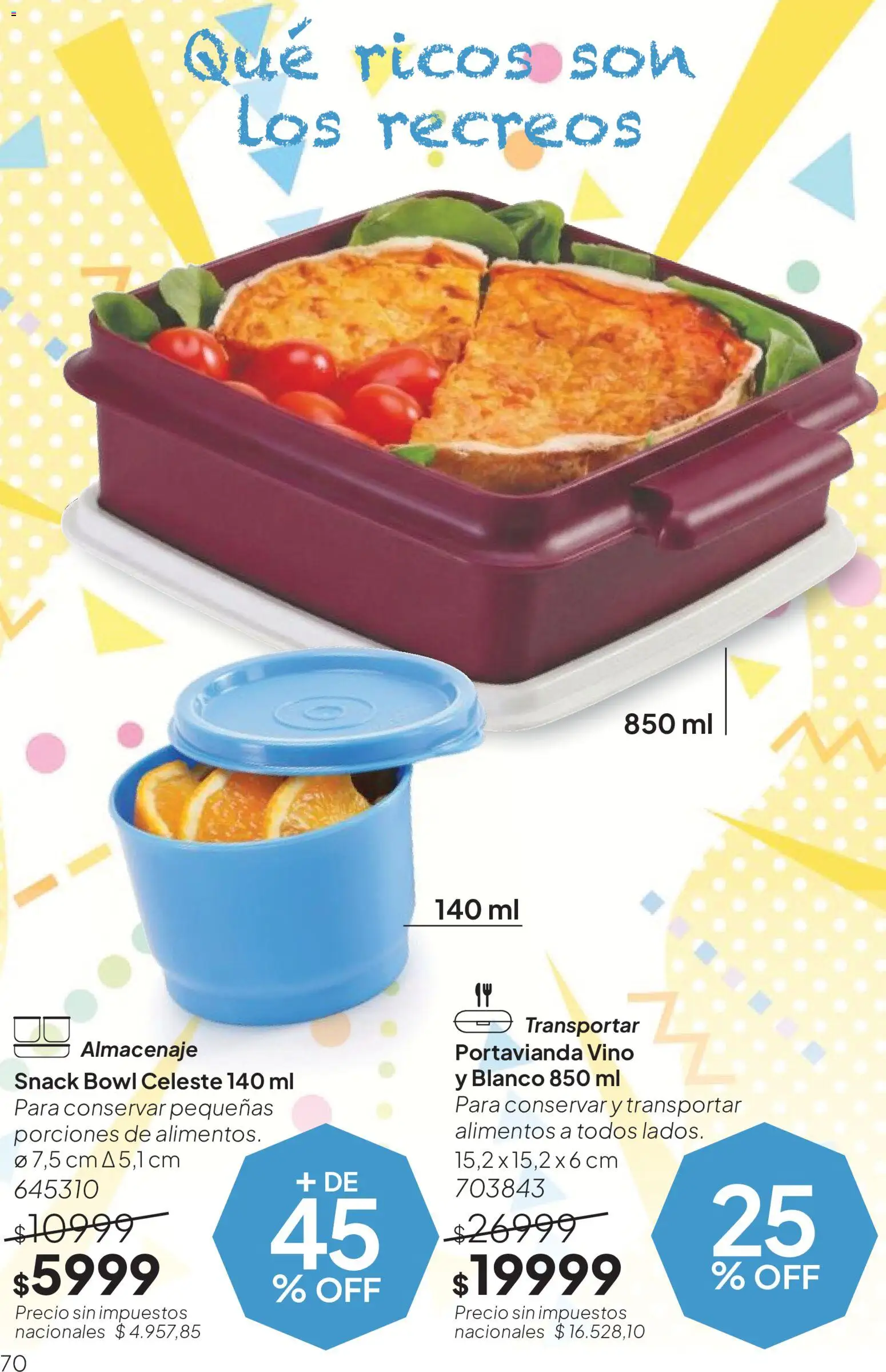 Tupperware Folleto │ válido desde el 12/10/2026 | Página: 71