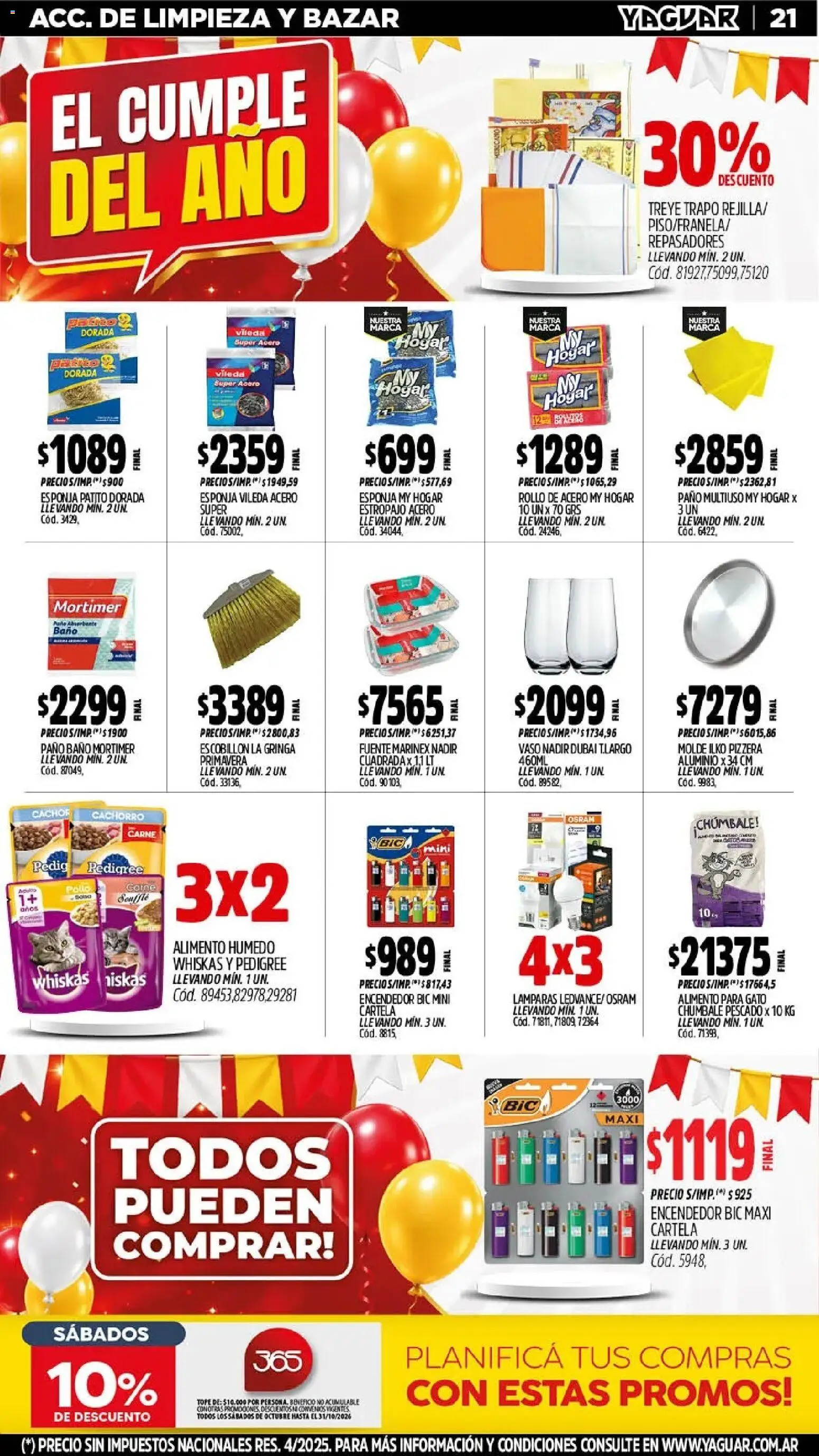 Yaguar - Oferta Semanal San Juan │ válido desde el 12/10/2026 | Página: 23