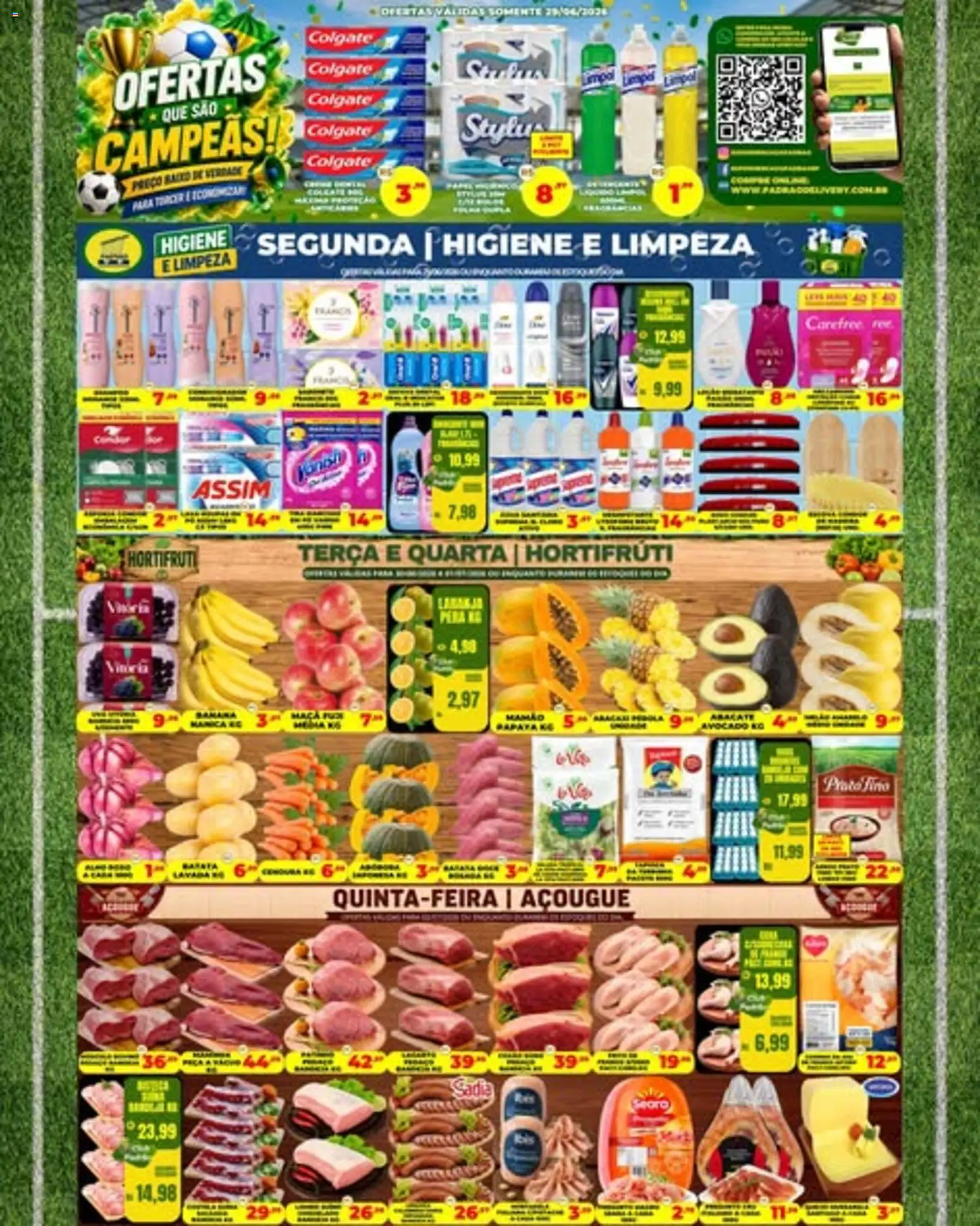 Supermercado Padrão Folheto - válido de 29/06/2026 | Página: 1