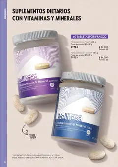 Oriflame catálogo -  Vista previa de la revista de la tienda Oriflame valido desde el 20/06/2026 | Página: 98 | Productos: Frasco, Tableta, Vitaminas