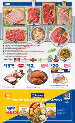 Preview of Foodland catalogue - valid from 24/06/2026 | Page: 8 | Products: Salami, Ham, Chicken, Pork