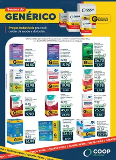 Coop ofertas Genéricos - Pré-Visualização do folheto da loja Coop, válido de 01/07/2026 | Página: 1 | Produtos: Xarope, Sal