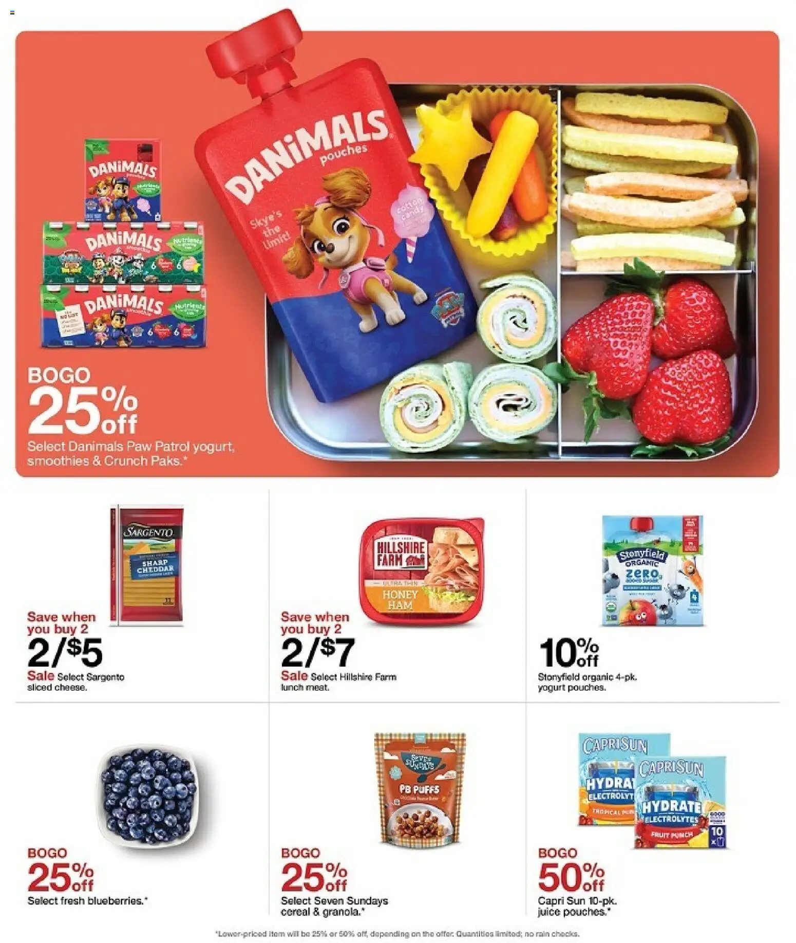 Target Weekly Ad - valid from 08/02/2026 | Page: 41 | Products: Yogurt, Juice, Blueberries