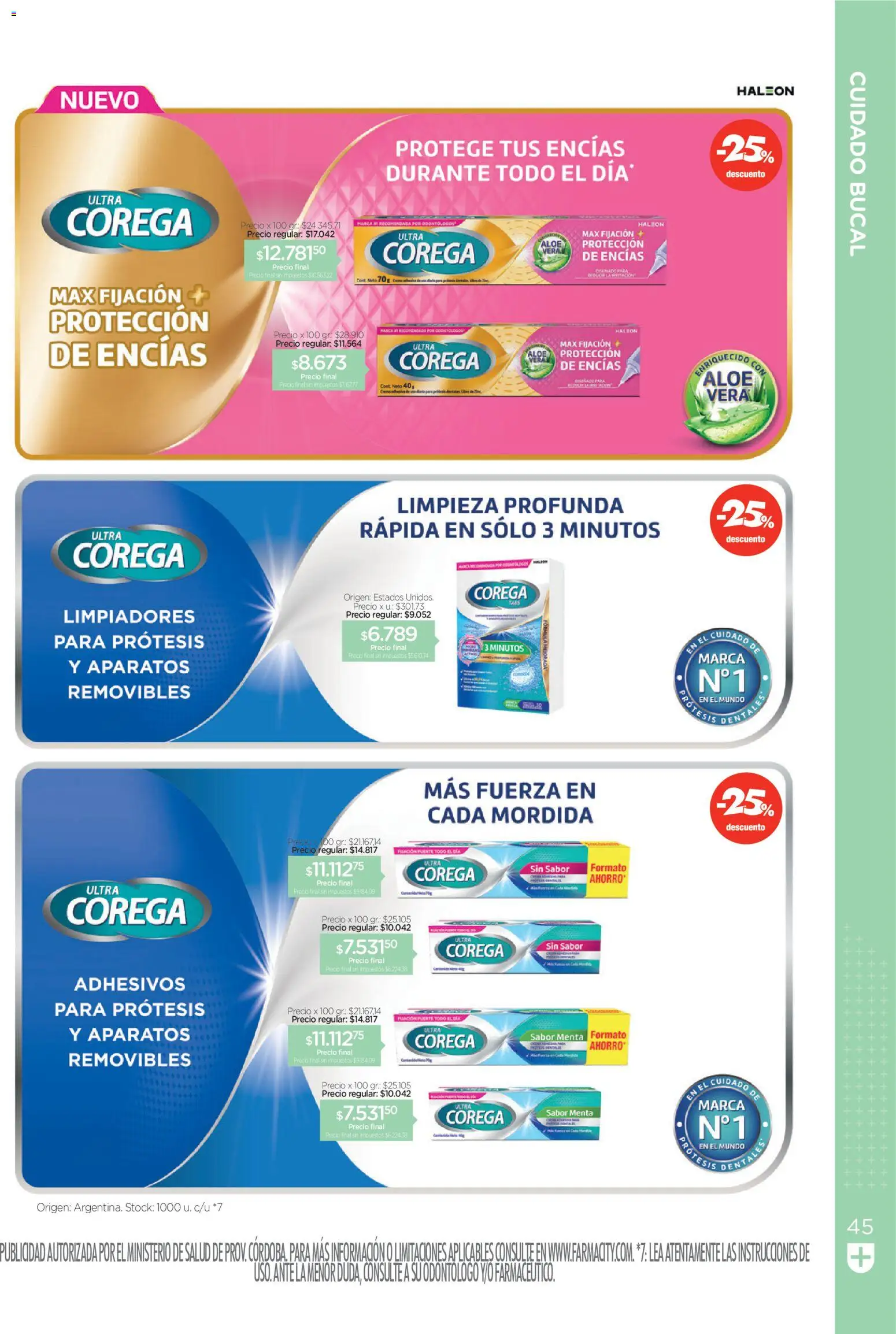Farmacity catálogo │ válido desde el 01/09/2026 | Página: 45
