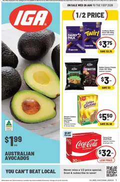 Preview of IGA catalogue Leabrook - valid from 26/08/2026