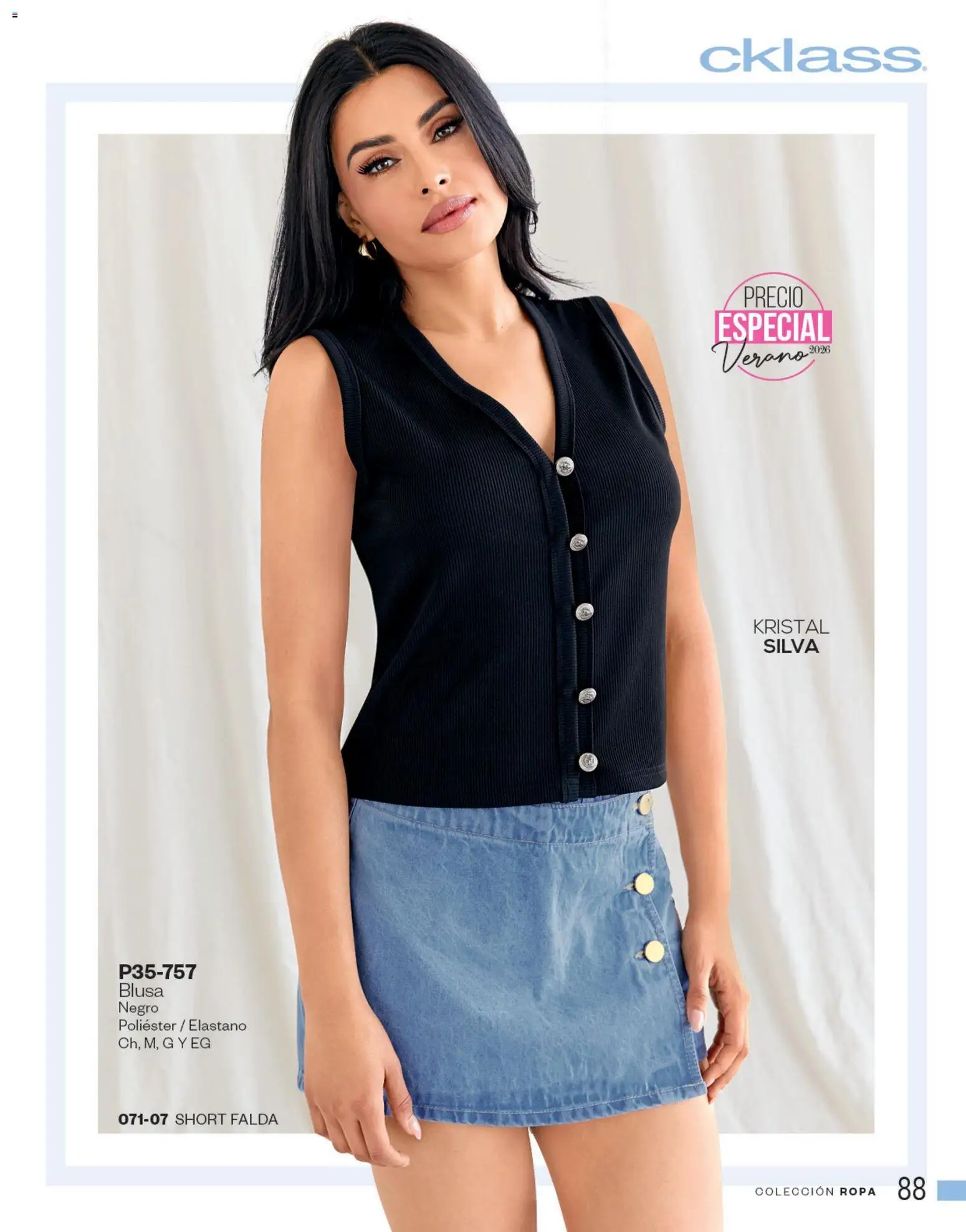 Nuevas ofertas de Cklass válidas en toda la República Mexicana desde el 05.03.2026. ¡Encuentra las mejores ofertas en Cklass catálogo Complemento Verano Calzado! | Página: 319 | Productos: Blusa, Ropa, Falda, Short