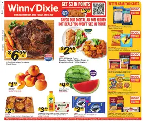 Preview of Winn Dixie weekly ads valid from 03.06.2026