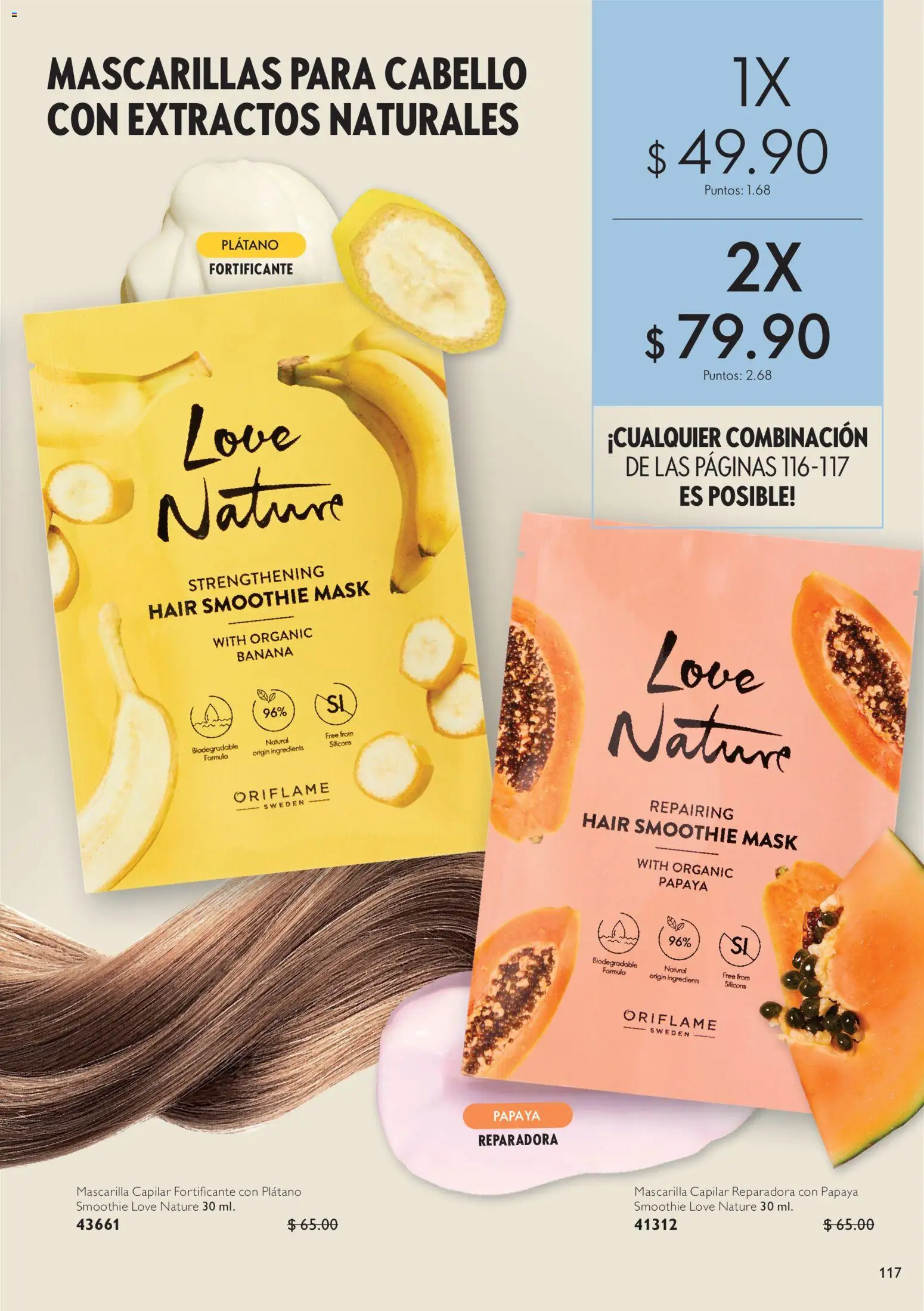 Nuevas ofertas de Oriflame válidas en toda la República Mexicana desde el 30.05.2026. ¡Encuentra las mejores ofertas en Oriflame campaña 8 2026! | Página: 117