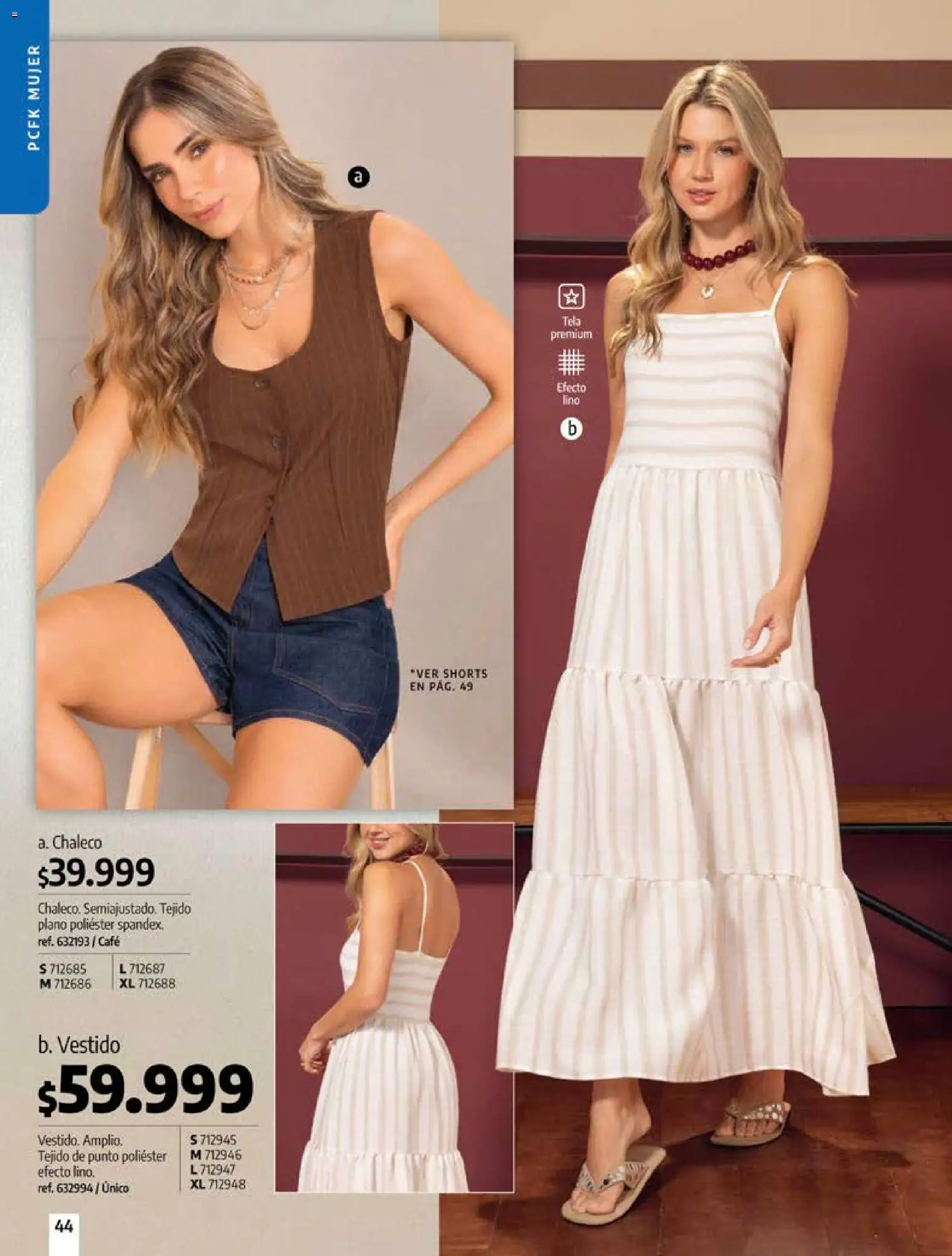 Pacifika revista - valida desde el 03.06.2026 | Página: 45 | Productos: Vestido, Chaleco, Café