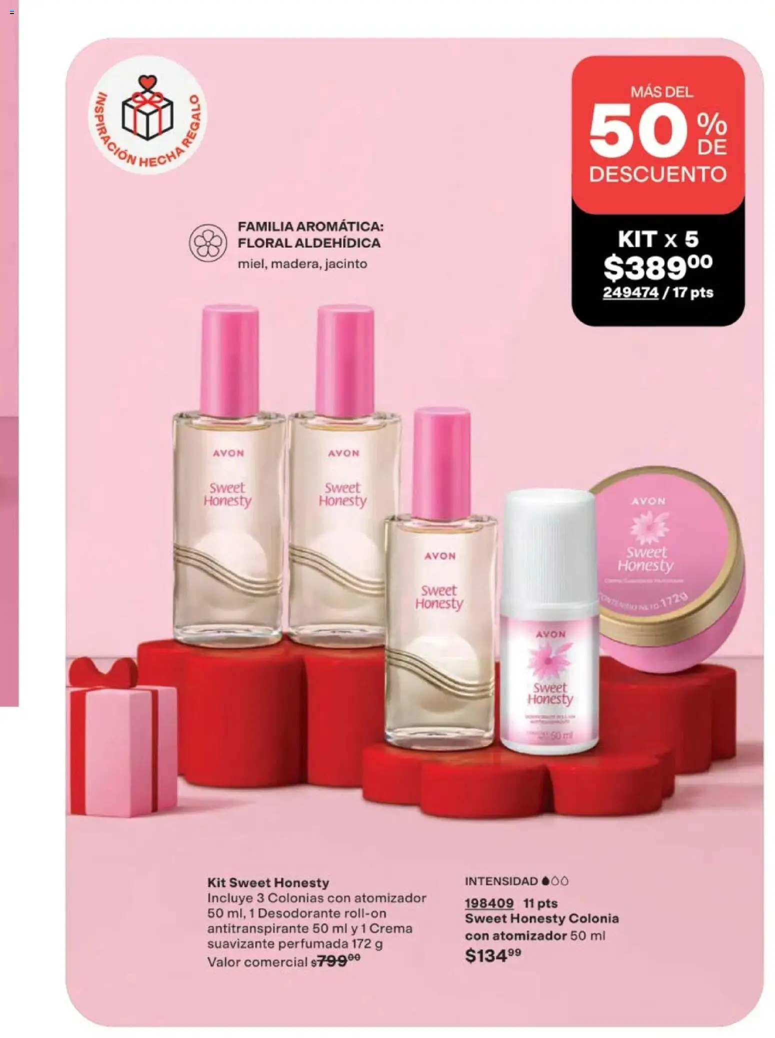 Nuevas ofertas de AVON válidas en toda la República Mexicana desde el 02.04.2026. ¡Encuentra las mejores ofertas en AVON campaña 6 2026! | Página: 37 | Productos: Desodorante, Antitranspirante, Crema, Suavizante