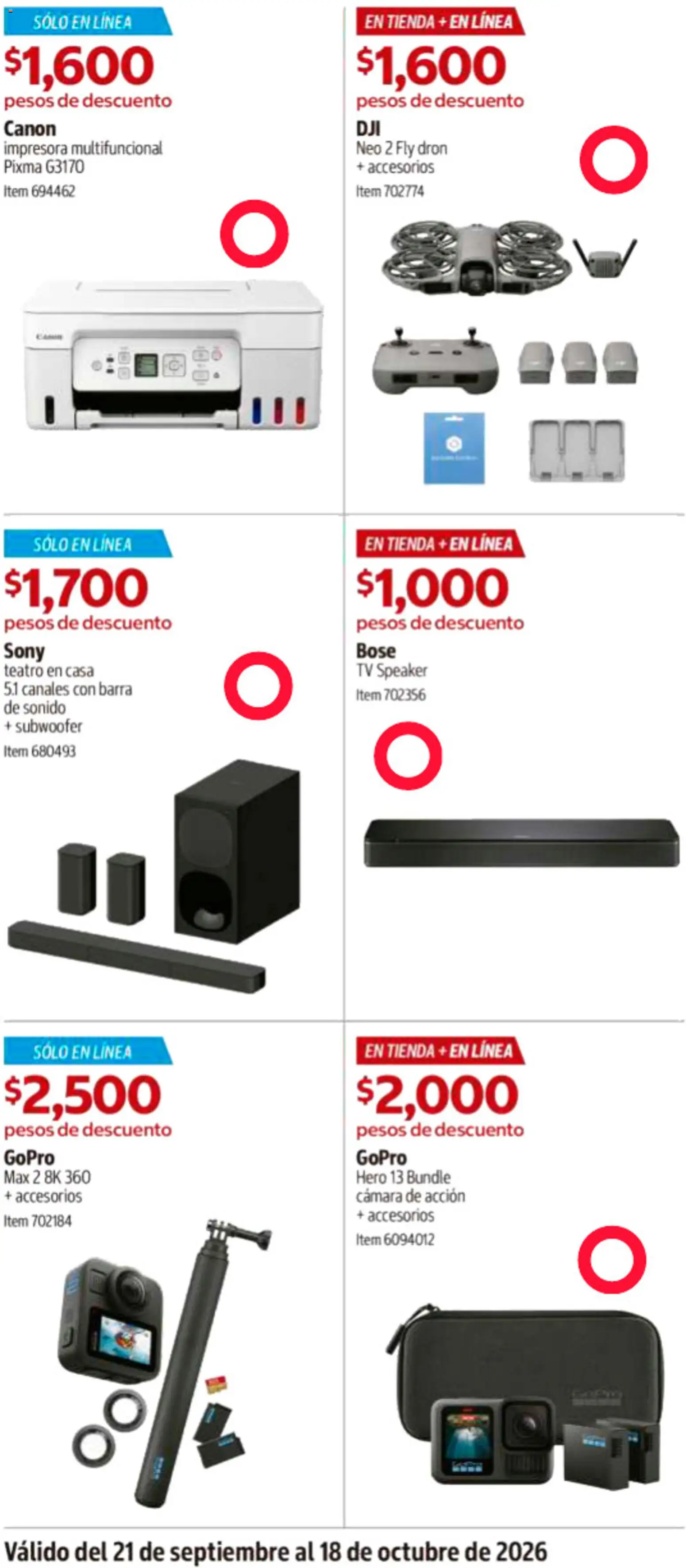 Nuevas ofertas de Costco válidas en toda la República Mexicana desde el 21/09/2026. ¡Encuentra las mejores ofertas en Costco catálogo! | Página: 6