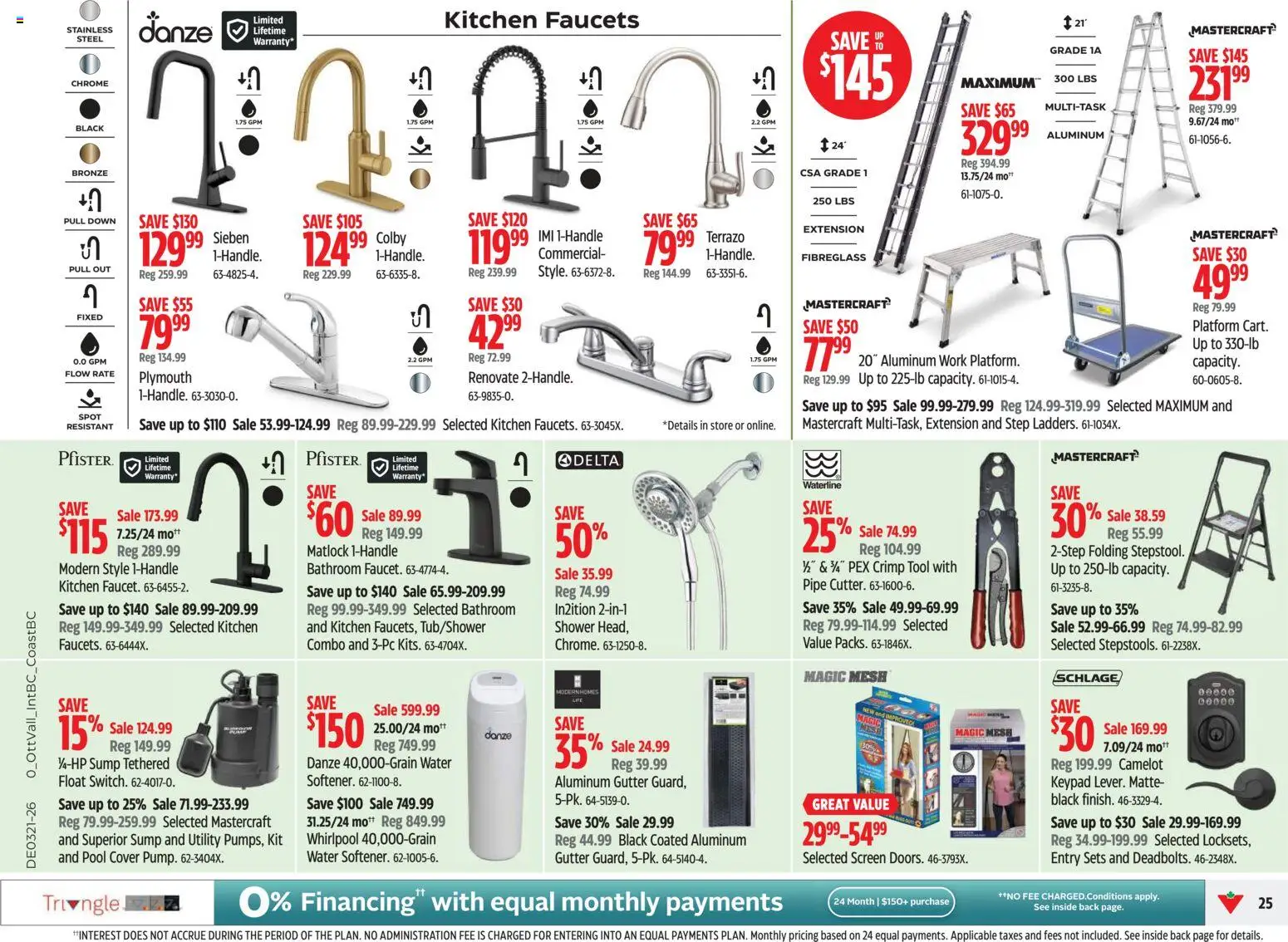 Canadian Tire flyer valid from 21.05.2026 | Page: 25 | Products: Shower