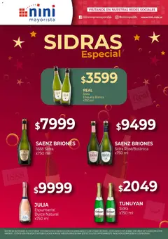 Vista previa NINI Mayorista - Sidras Especial válido desde el 26/10/2026