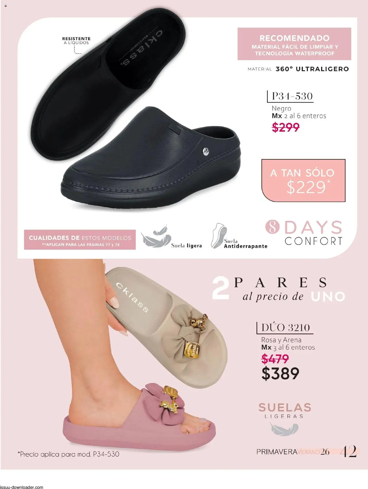 Nuevas ofertas de Cklass válidas en toda la República Mexicana desde el 26/01/2026. ¡Encuentra las mejores ofertas en Cklass catálogo Especial Calzado! | Página: 43