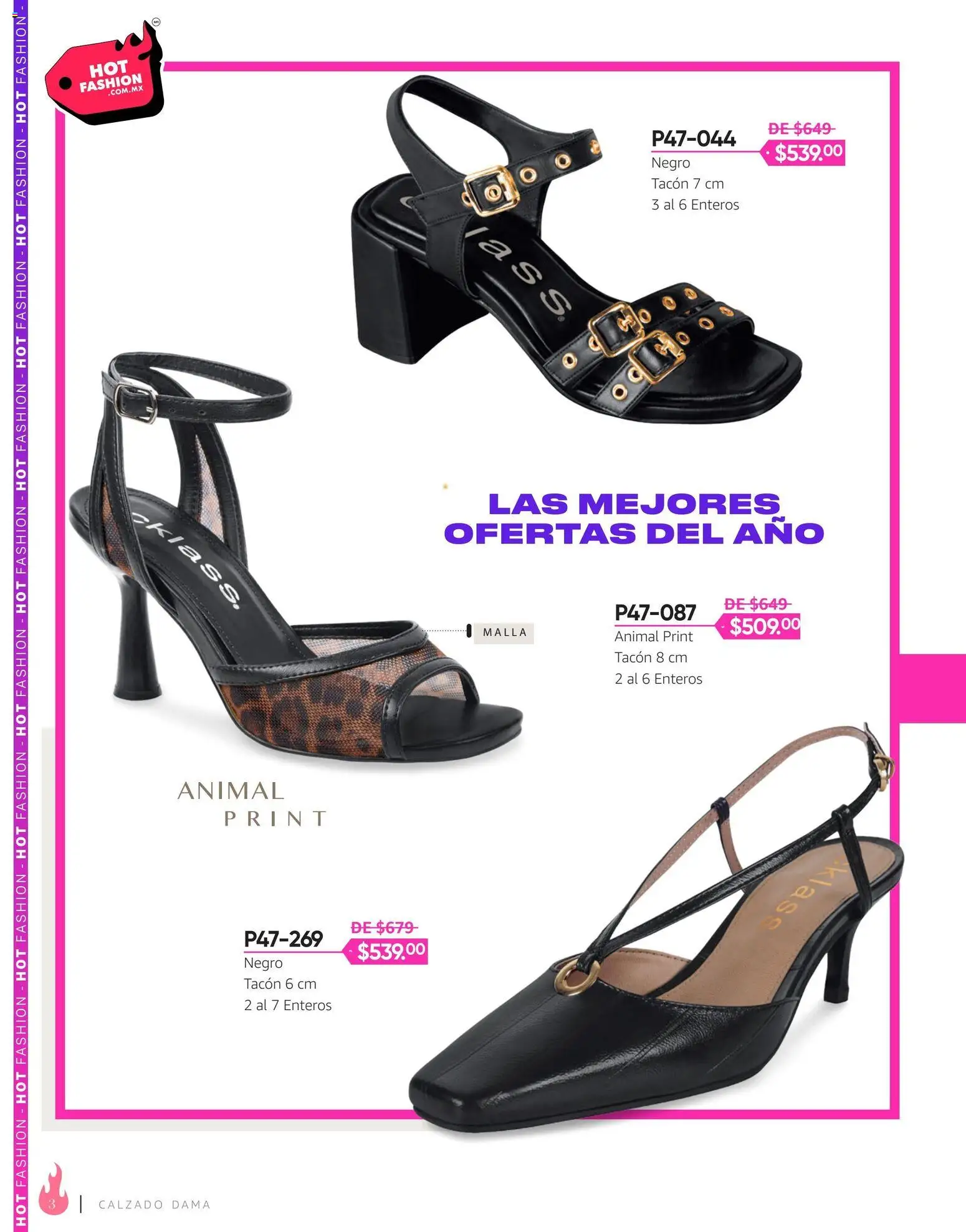 Nuevas ofertas de Cklass válidas en toda la República Mexicana desde el 03/08/2026. ¡Encuentra las mejores ofertas en Cklass catálogo Hot Fashion Ropa! | Página: 85 | Productos: Malla