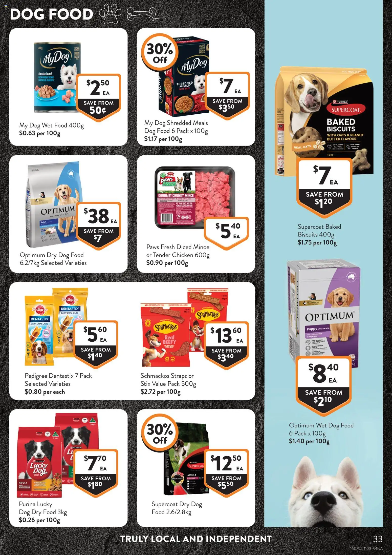 Foodworks catalogue - valid from 11.03.2026 | Page: 33 | Products: Butter, Chicken, Beef, Oats